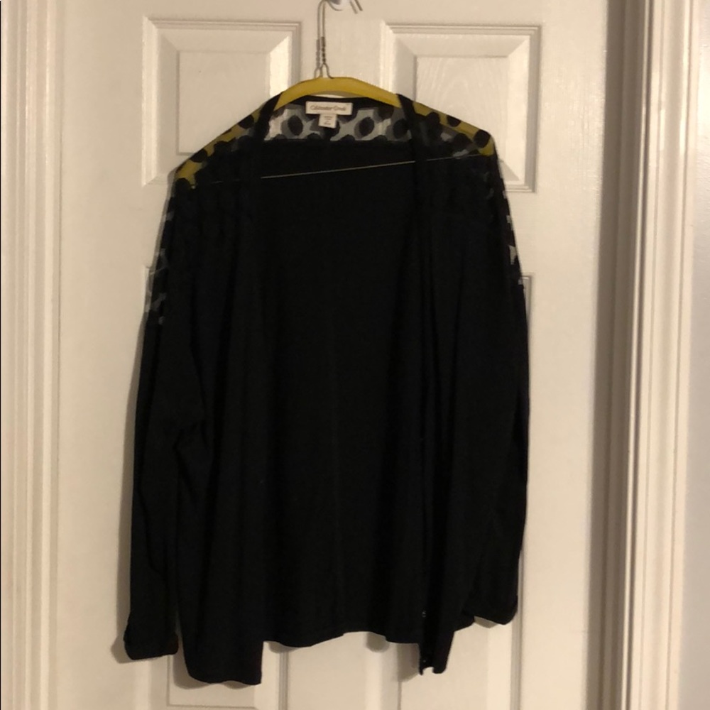 Coldwater Creek black cardigan
